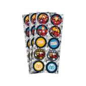 ADESIVO DEC RED REGINA HOMEM DE FERRO C/3