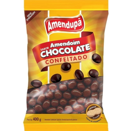 Amendoim Amendupã Sabor Chocolate 400gr