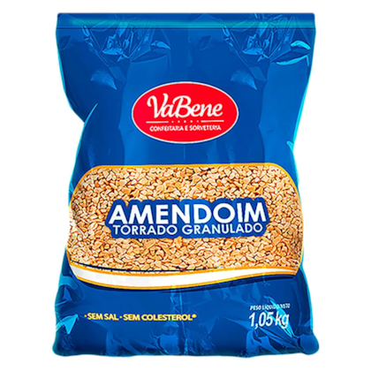 AMENDOIM GRAN S/SAL 1,05KG TIPO XEREM VABENE