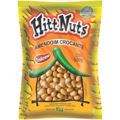 Amendoim Hitt Nuts Crocante Tradicional 500gr