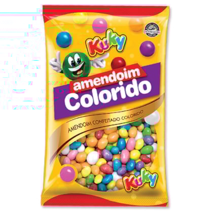 AMENDOIM KUKY COLORIDO 400GR *CP03