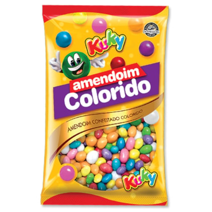 AMENDOIM KUKY COLORIDO 400GR *CP03