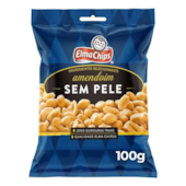 Amendoim Sem Pele Salgado 100g - Elma Chips