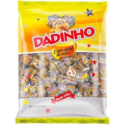 BALA DADINHO DE AMENDOIM 600GR *CP01