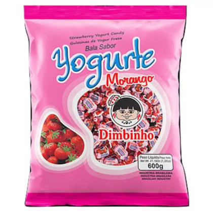 BALA DIMBINHO  600GR MAST YOG. MORANGO