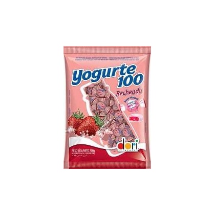 BALA DORI 100GR YOGURTE RECH 100 MORANGO *CP01