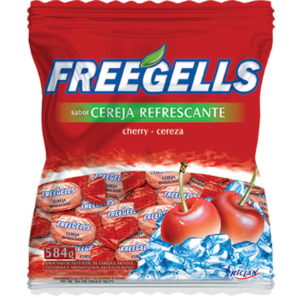 BALA FREEGELLS 584GR CEREJA *CP03