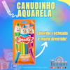 BALA REGALIZ CANUDINHO DOCILE AQUARELA 70GR 