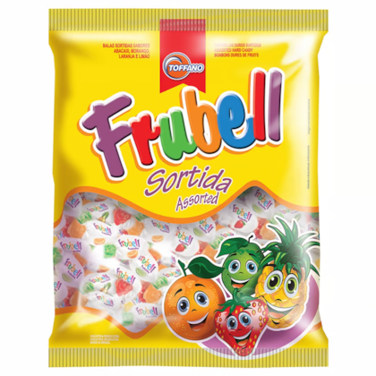 Bala Toffano Frubell Sortidas 400gr