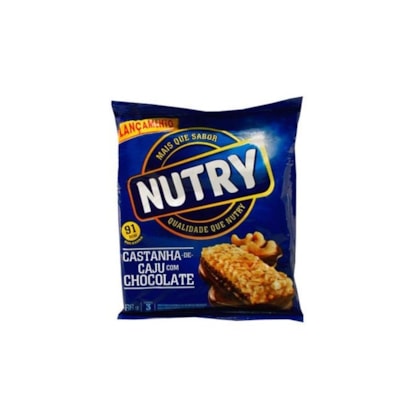 BARRA CEREAL NUTRY C/03 CAJU C/CHOC *CP02