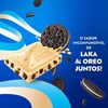 Barra de Chocolate Branco Laka Oreo 80g