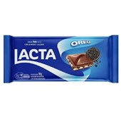 Barra de Chocolate Recheada Oreo Lacta 90g