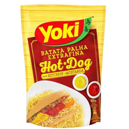 BATATA PALHA YOKI 100G HOT DOG EXTRA FINA *CP02