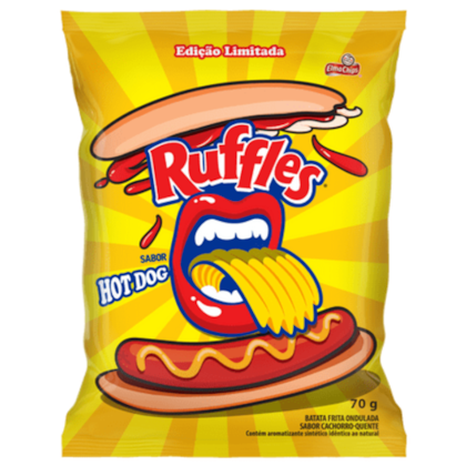 Batata RUFFLES HotDog 70gr - Elma Chips