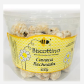 BISC.BISCOTTINO 400GR CAVACA RECHEADA