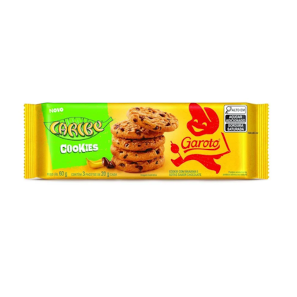 BISC COOKIE GAROTO 60GR CARIBE