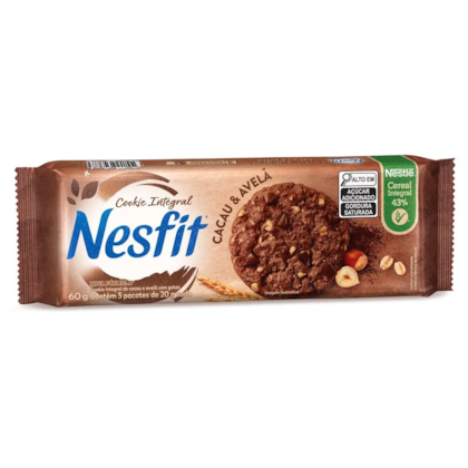 BISC NESTLE COOKIES NESFIT CACAU/AVELA 60GR 