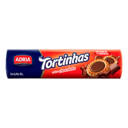 BISC TORTINHAS ADRIA CHOC 140GR