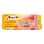 BISC TRIUNFO WAFER MORANGO 105G *CP01