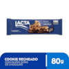 Biscoito Cookies Recheado Gotas de Chocolate 80g - Lacta