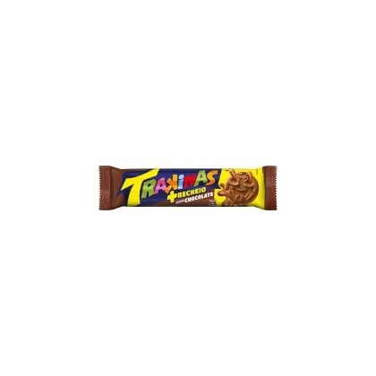 BISCOITO TRAKINAS MAIS CHOCOLATE 126GR