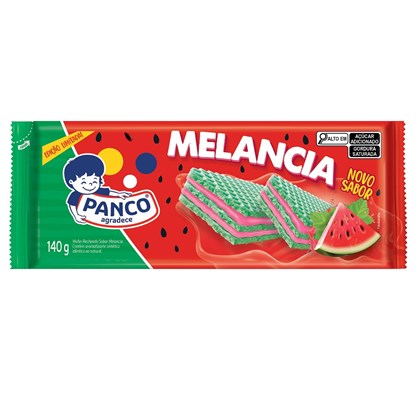 Biscoito Waffer Melancia 140gr - PANCO