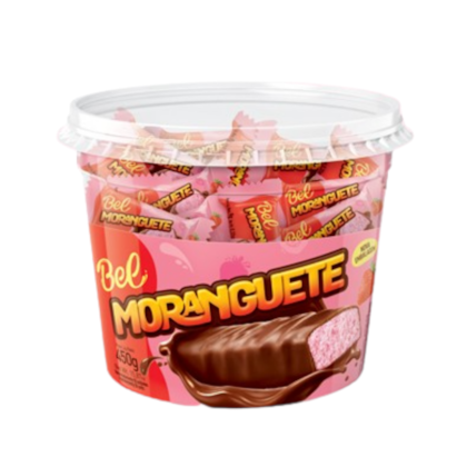 BOMBOM BEL MORANGUETE 450G POTE 50X9G *CP03