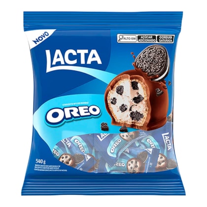 BOMBOM OREO LACTA 540G PACOTE