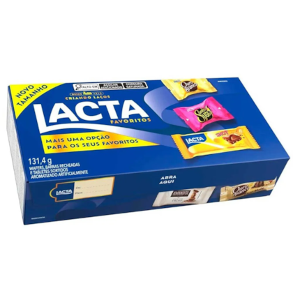 BOMBOM SORT LACTA FAVORITOS 131,4G VARIEDADES