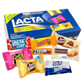 BOMBOM SORT LACTA FAVORITOS 131,4G VARIEDADES
