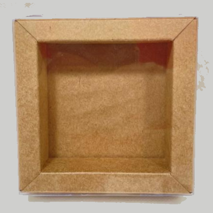 CAIXA KRAFT 7,5X7,5X3CM - DISTAK (229.1) *CP02