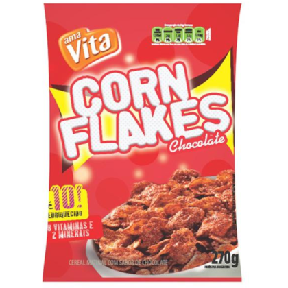 CEREAL MAT. VITA CORN FLAKES 270G - CHOCOLATE *CP02