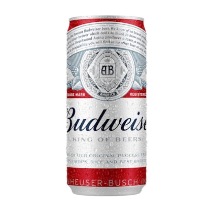 CERVEJA BUDWEISER LATA 269ML