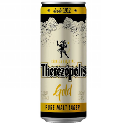 CERVEJA THEREZOPOLIS PURO MALTE LT 350ML *CP03