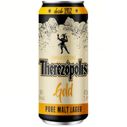 CERVEJA THEREZOPOLIS PURO MALTE LT 437ML