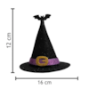 CHAPEU BRUXA HALLOWEEN PIFFER 1 UND 