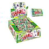 CHICLE BRINQ 350GR HORTELA TATUAGEM