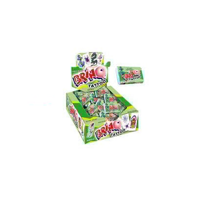 CHICLE BRINQ 350GR HORTELA TATUAGEM