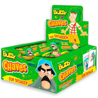 CHICLE BUZZY C/100 CHAVES HORT