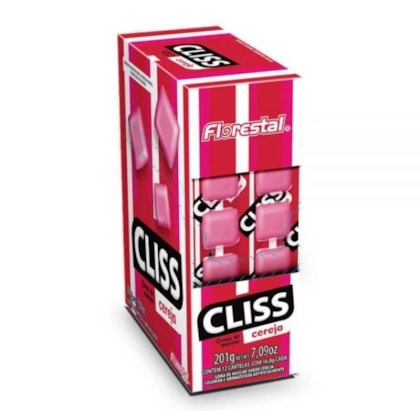 CHICLE CLISS CEREJA C/12 *CP03