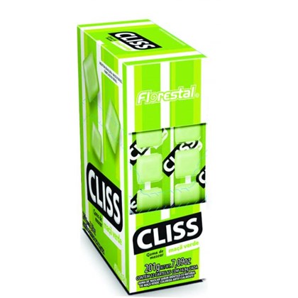 CHICLE CLISS MACA VERDE C/12 *CP03