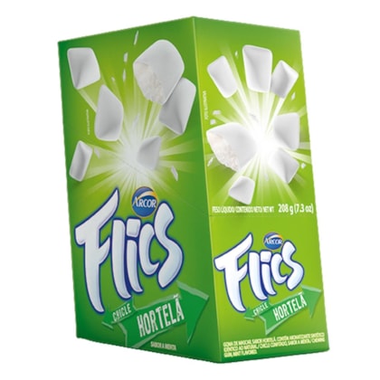 CHICLE FLICS HORT C/12*VRD *CP01