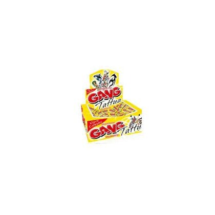 CHICLE GANG 400GR T.FRUTTI C/100 TATUAGEM *CP02