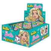 Chiclete Buzzy Barbie Hortelã c/100