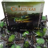Chiclete Criaturas Crocodilo Sabor Uva Verde 300gr
