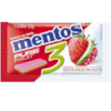 Chiclete MENTOS Pure Fruit Morango com 15 Unidades