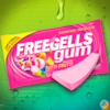 CHICLETE  TUTTI FRUTTI FREEGELLS C/15