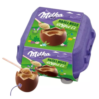 CHOC MILKA OVINHO SPOONABLE NUT C/04 136GR