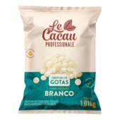 CHOCO FRAC.LECACAU GOTAS BRANCO 1,01KG *CP01