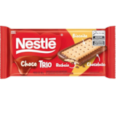 Chocolate ao Leite Recheado de Leite com Biscoito 90g - Nestlé/Choco Trio